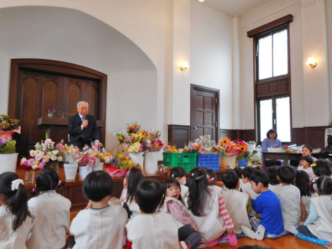 子どもの日・花の日礼拝